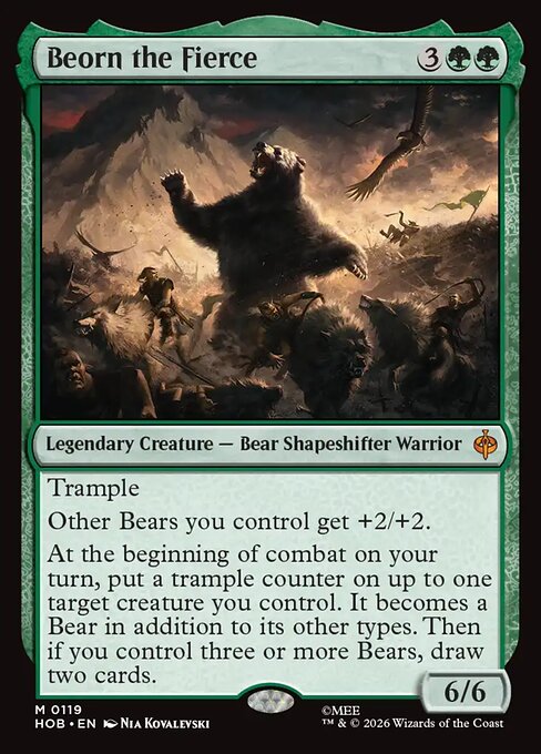 Beorn the Fierce - The Hobbit