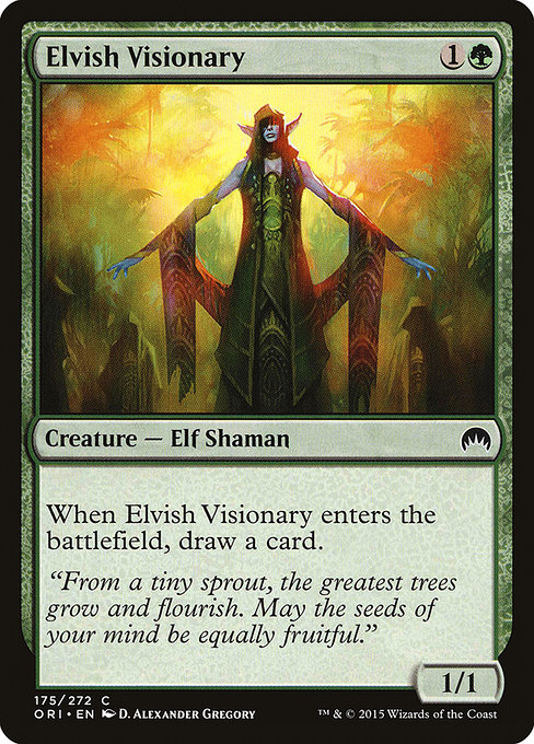 Elvish Visionary - Magic Origins