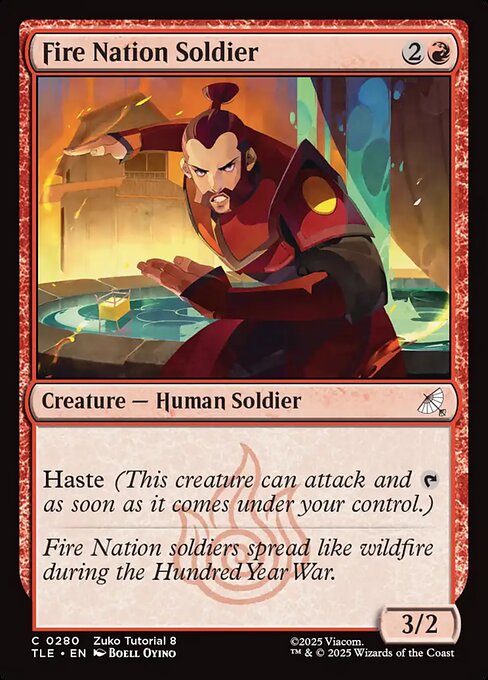 Fire Nation Soldier - Avatar: The Last Airbender Eternal