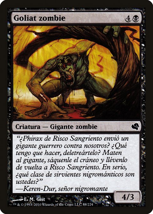 Goliat zombie (Zombie Goliath) - Salvat 2011