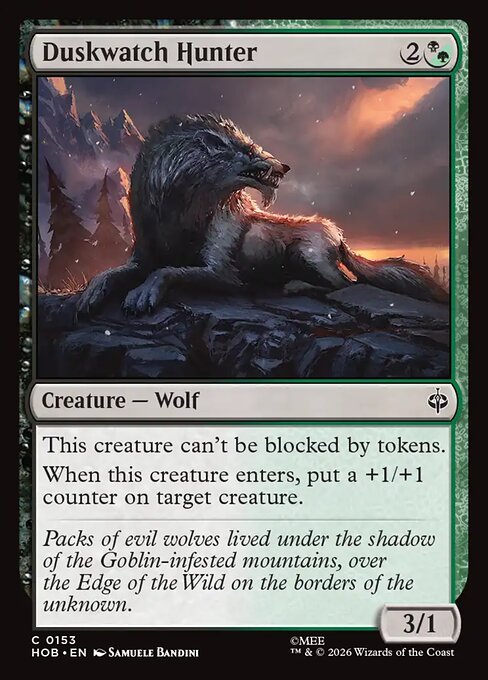 Duskwatch Hunter - The Hobbit