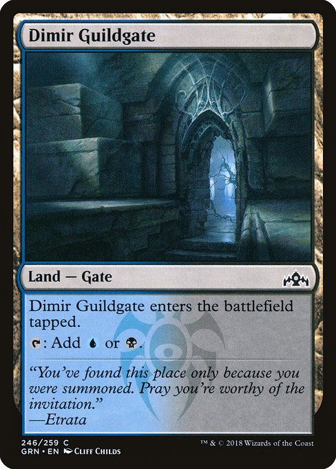 Dimir Guildgate - Guilds of Ravnica