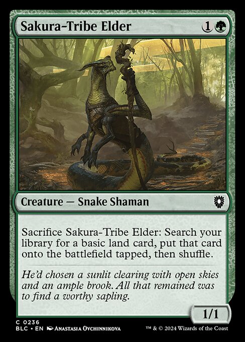 Sakura-Tribe Elder - Bloomburrow Commander