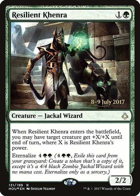 Resilient Khenra - Hour of Devastation Promos - Promo Foil