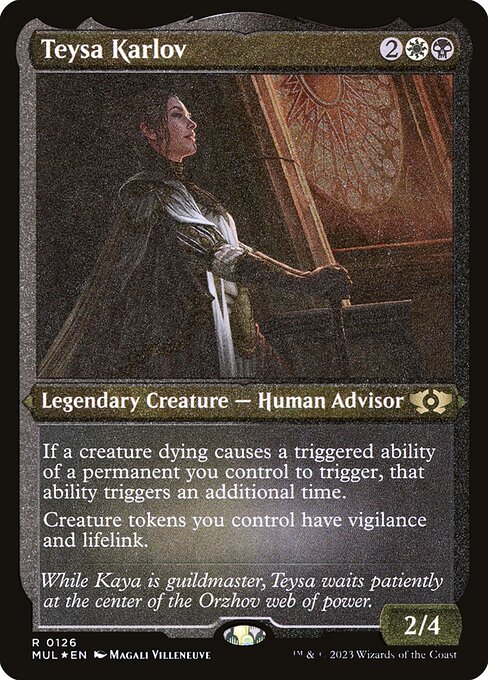 Teysa Karlov - Multiverse Legends - Etched Foil