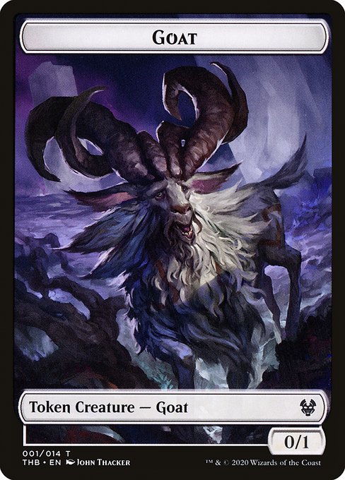 Goat - Theros Beyond Death Tokens