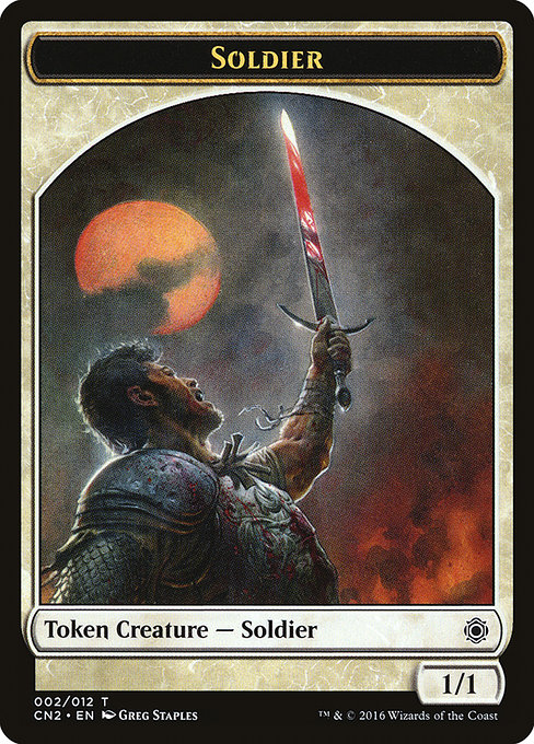 Soldier - Conspiracy: Take the Crown Tokens