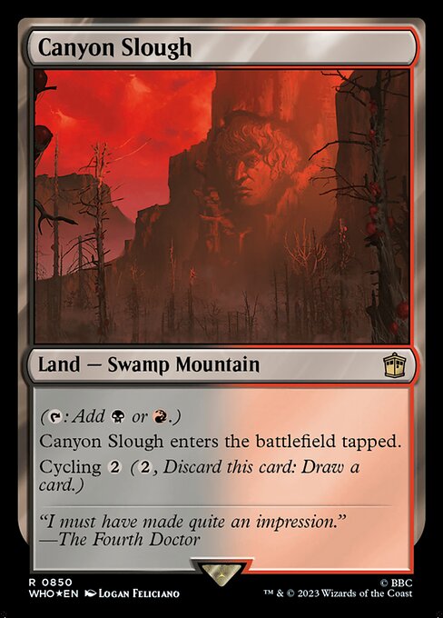 Canyon Slough - Doctor Who - Surge Foil
