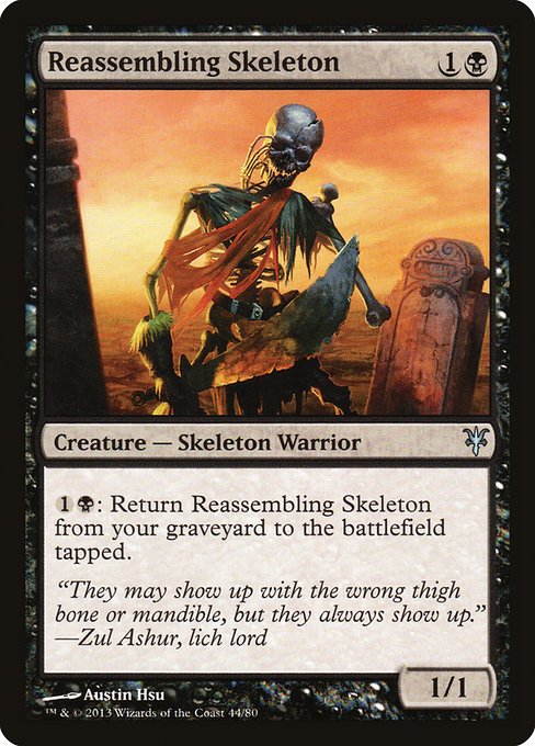 Reassembling Skeleton - Duel Decks: Sorin vs. Tibalt