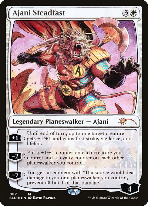 Ajani Steadfast - Secret Lair Drop - Promo Foil