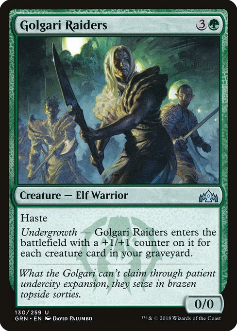 Golgari Raiders - Guilds of Ravnica