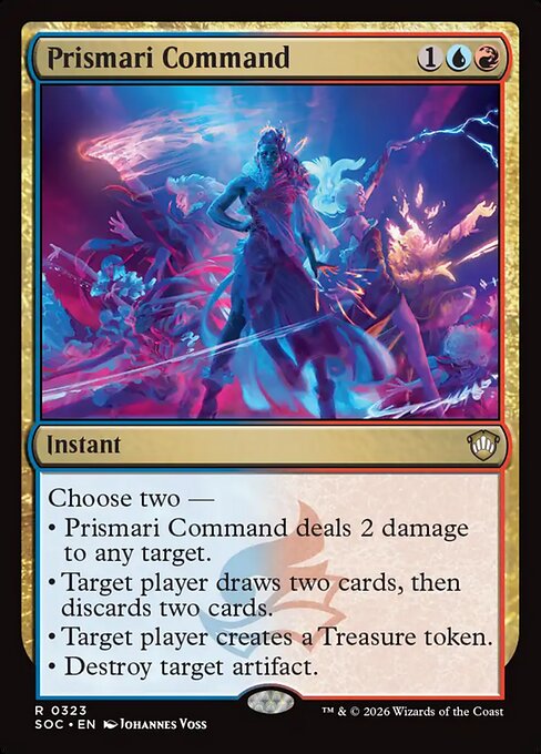 Prismari Command - Secrets of Strixhaven Commander