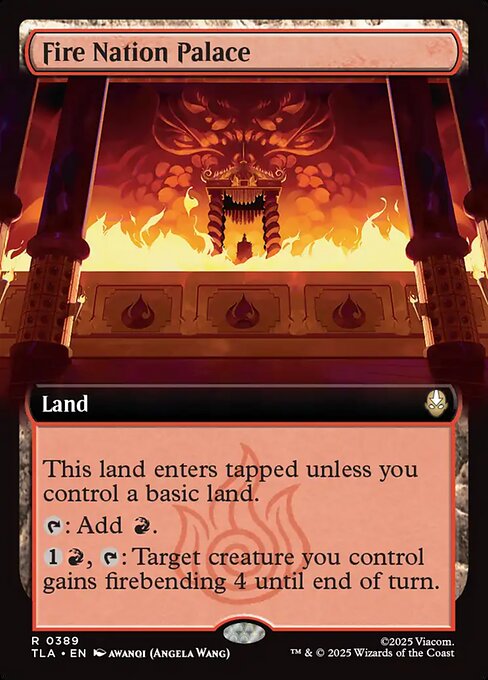 Fire Nation Palace - Avatar: The Last Airbender - Extended Art