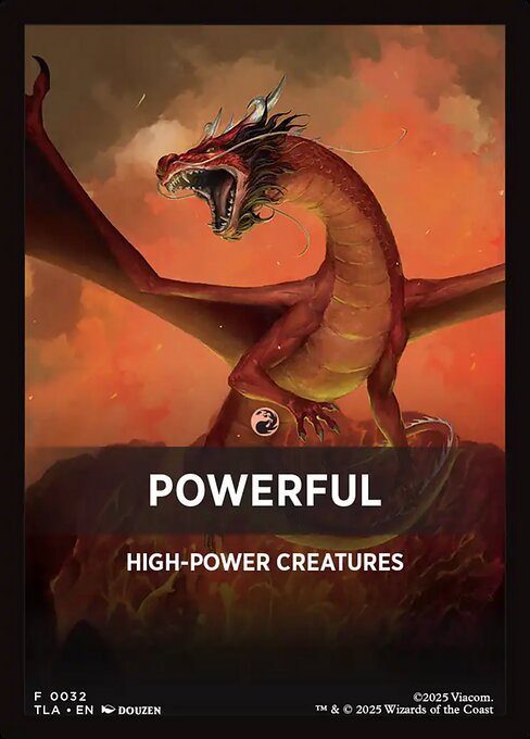 Powerful - Avatar: The Last Airbender Jumpstart Front Cards