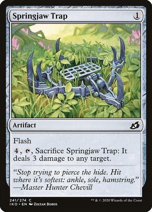 Springjaw Trap - Ikoria: Lair of Behemoths