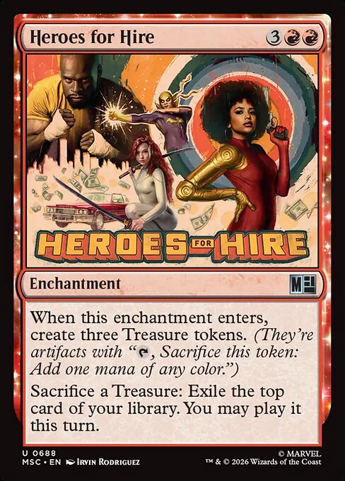 Heroes for Hire - Marvel Super Heroes Commander