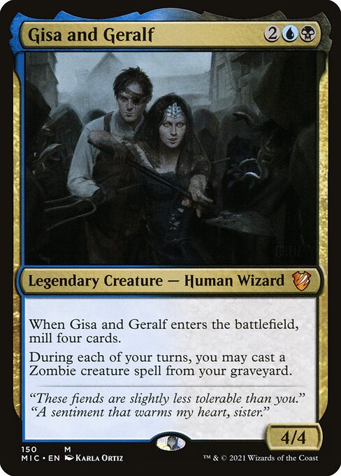 Gisa and Geralf - Midnight Hunt Commander