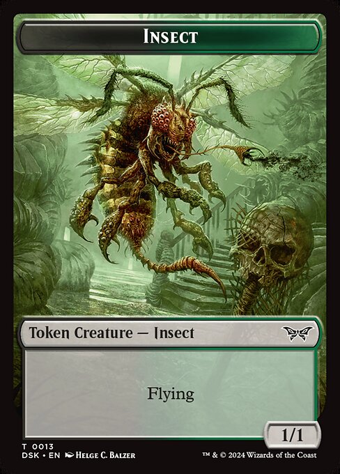 Insect - Duskmourn: House of Horror Tokens