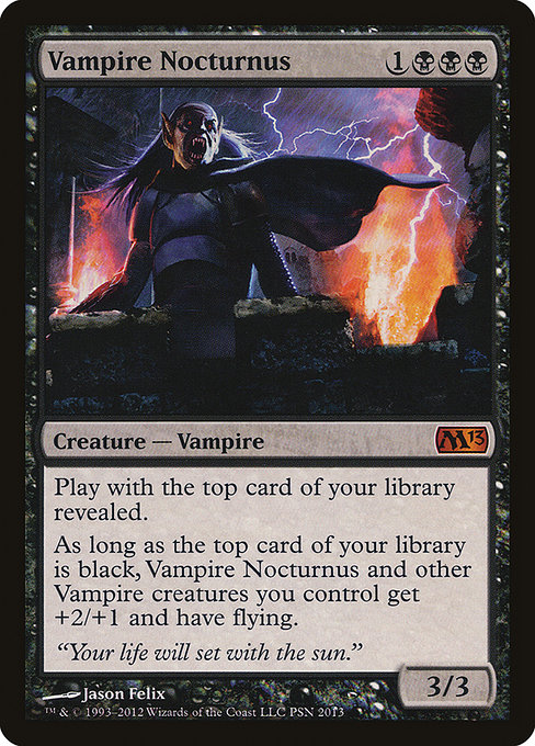 Vampire Nocturnus - Duels of the Planeswalkers 2013 Promos