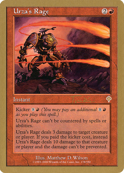 Urza's Rage - World Championship Decks 2001