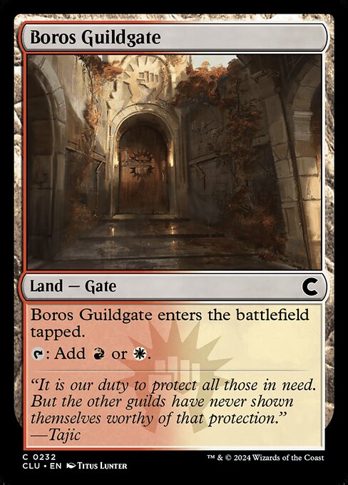 Boros Guildgate - Ravnica: Clue Edition