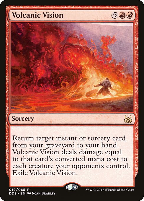 Volcanic Vision - Duel Decks: Mind vs. Might