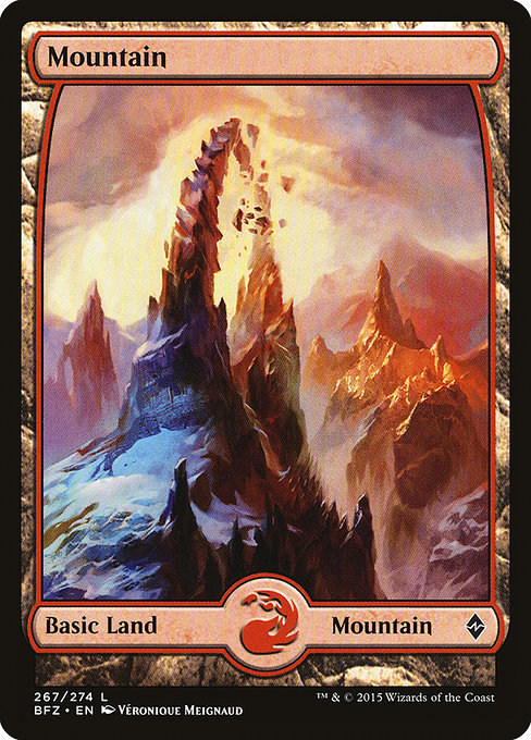 Mountain - Battle for Zendikar