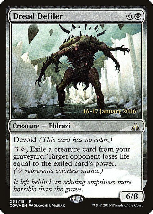 Dread Defiler - Oath of the Gatewatch Promos - Promo Foil