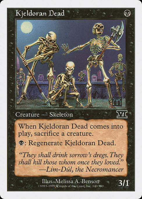 Kjeldoran Dead - Classic Sixth Edition