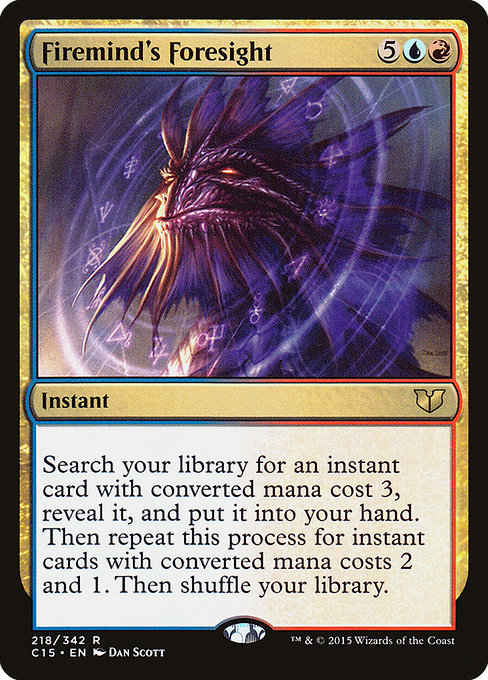 Firemind's Foresight - Commander 2015