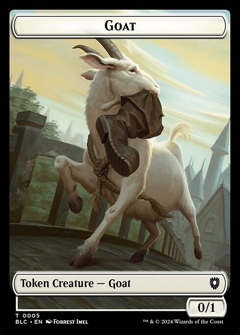 Goat - Bloomburrow Commander Tokens