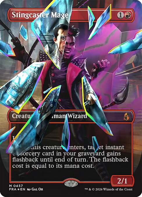 Stingcaster Mage - Reality Fracture - Borderless