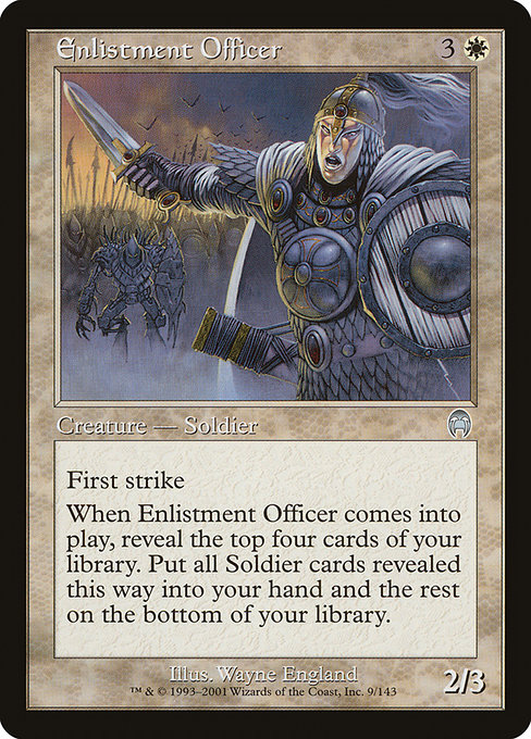Enlistment Officer - Apocalypse