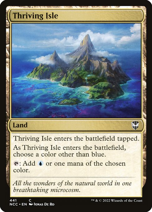 Thriving Isle - New Capenna Commander