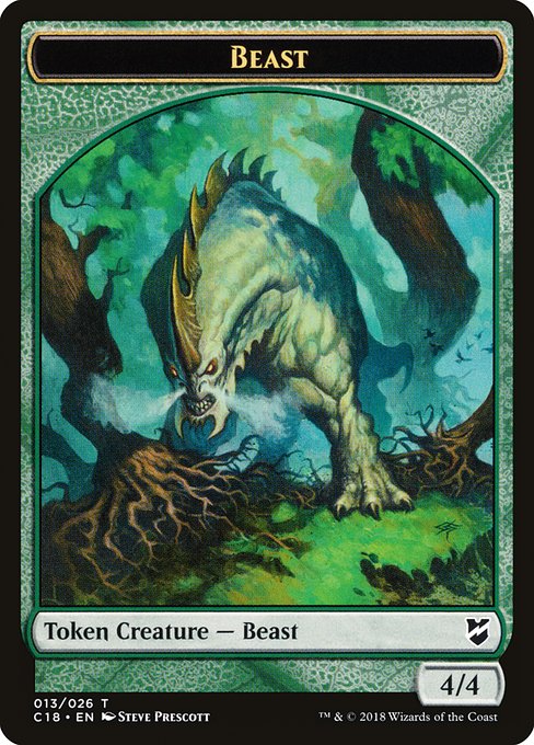 Beast - Commander 2018 Tokens