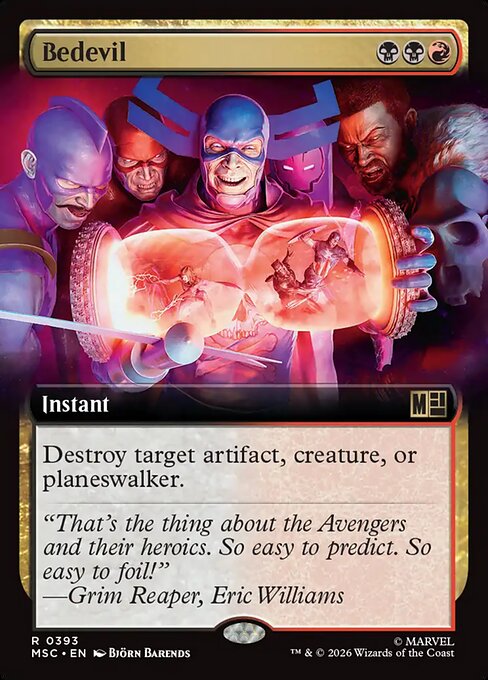 Bedevil - Marvel Super Heroes Commander - Extended Art