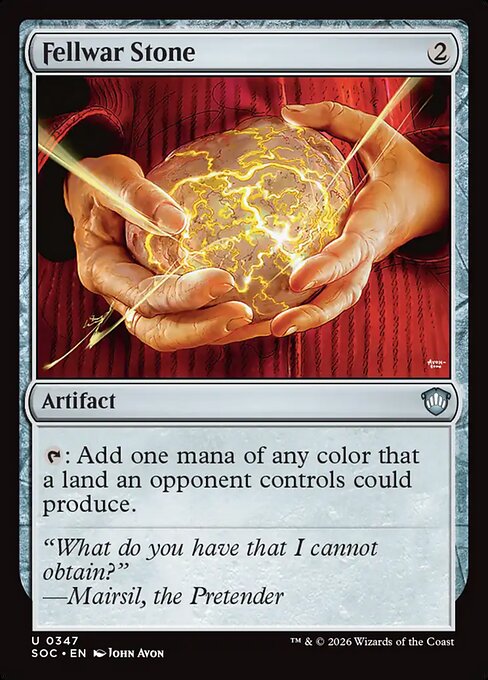 Fellwar Stone - Secrets of Strixhaven Commander