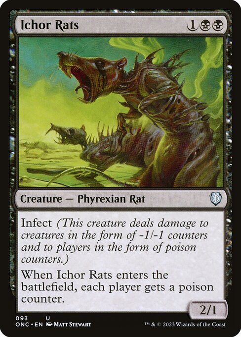 Ichor Rats - Phyrexia: All Will Be One Commander