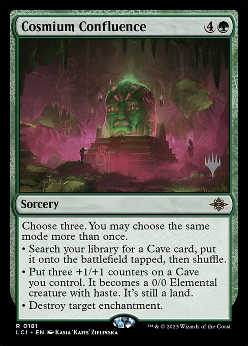 Cosmium Confluence - The Lost Caverns of Ixalan Promos