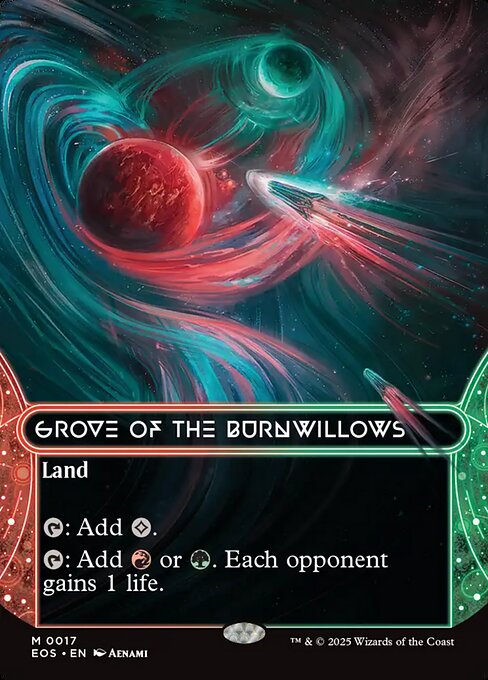 Grove of the Burnwillows - Edge of Eternities: Stellar Sights - Borderless