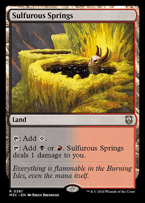 Sulfurous Springs - Modern Horizons 3 Commander