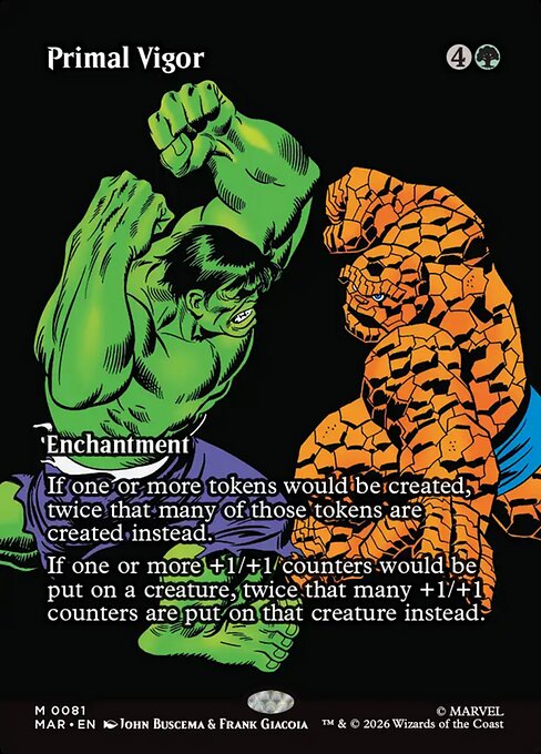 Primal Vigor - Marvel Universe - Borderless