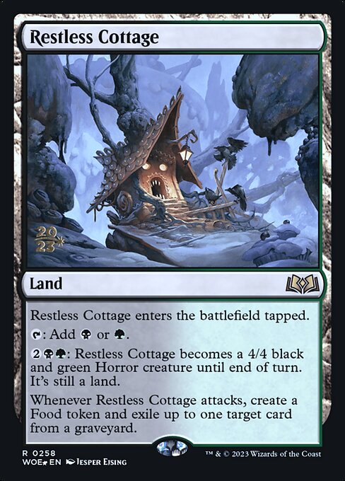 Restless Cottage - Wilds of Eldraine Promos - Promo Foil