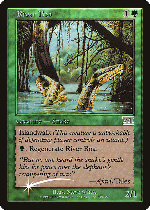 River Boa - Friday Night Magic 2000 - Promo Foil