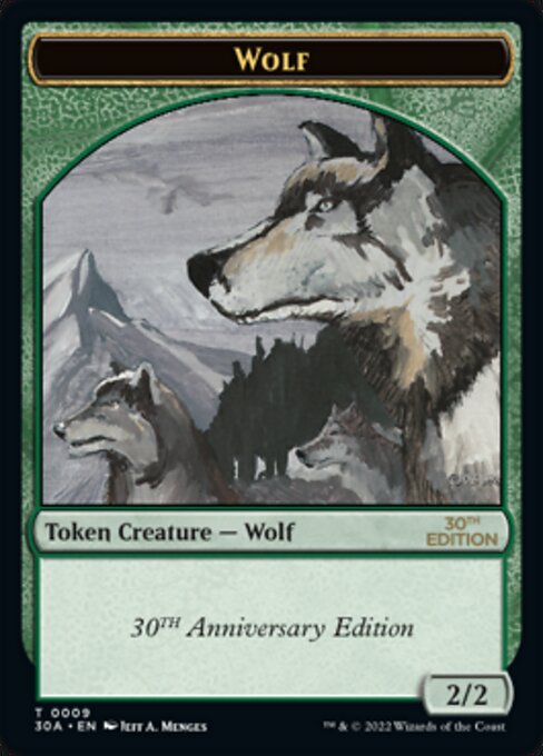 Wolf - 30th Anniversary Edition Tokens