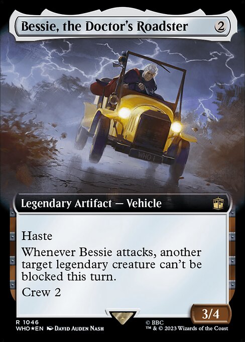 Bessie, the Doctor's Roadster - Doctor Who - Surge Foil