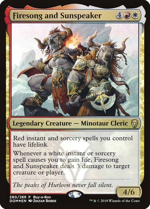 Firesong and Sunspeaker - Dominaria