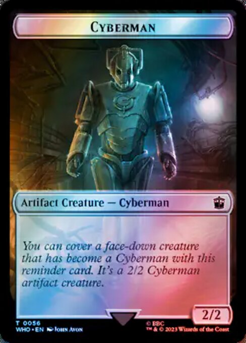 Cyberman - Doctor Who Tokens - Surge Foil