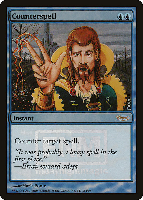 Counterspell - Friday Night Magic 2005 - Promo Foil