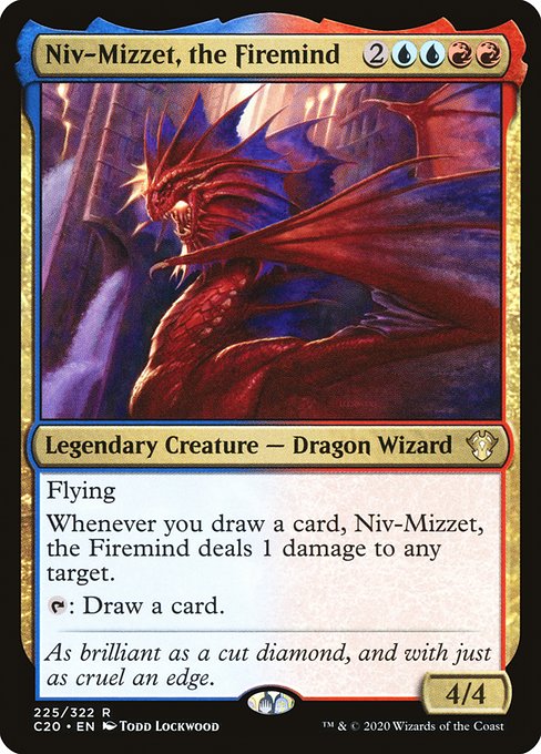 Niv-Mizzet, the Firemind - Commander 2020